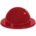 Bsc Preferred Rubbermaid Brute Steel Dome Lid - 55 Gallon, Red H-1857R